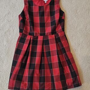 Stylish HOLIDAY Red and Black Womens Dress